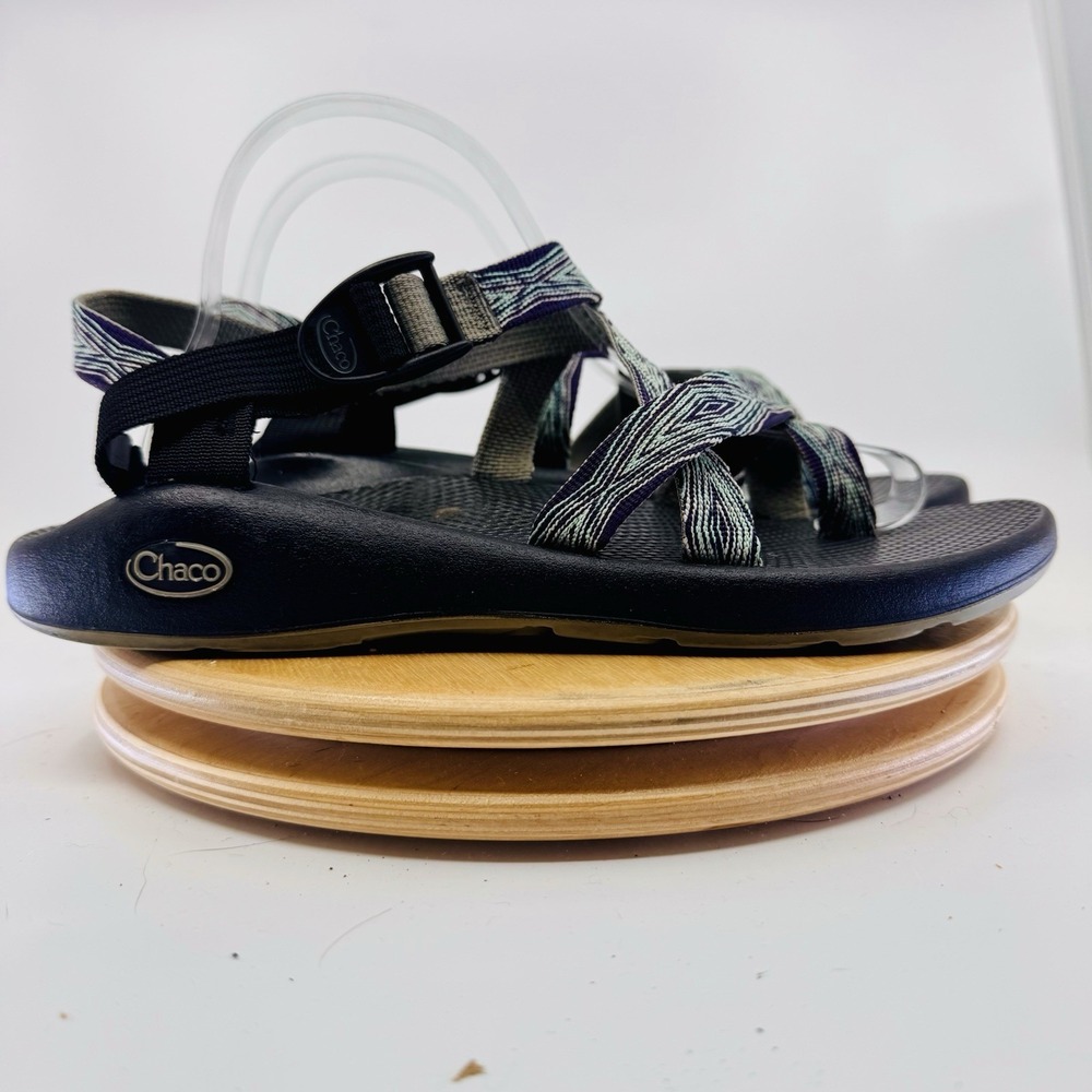 Chaco‎ Z2 Yampa Women's Strappy Sandals US 11 Toe Loop Sport Hiking Water Black